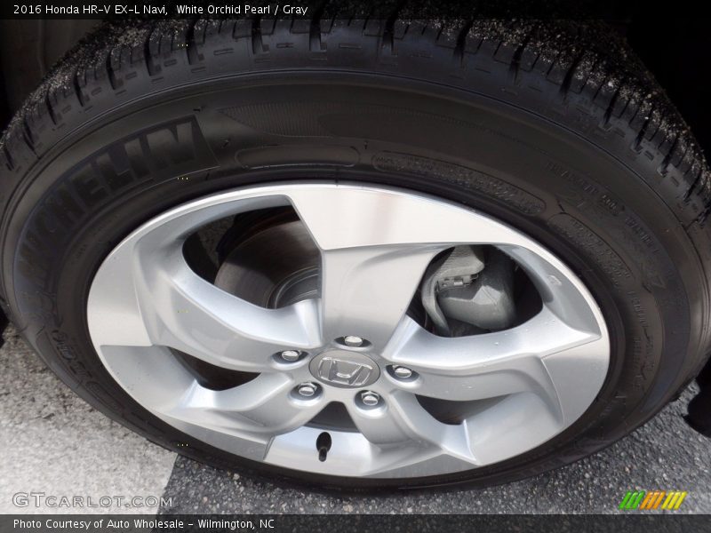White Orchid Pearl / Gray 2016 Honda HR-V EX-L Navi