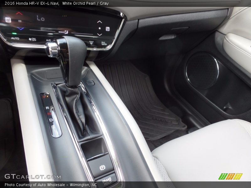 White Orchid Pearl / Gray 2016 Honda HR-V EX-L Navi