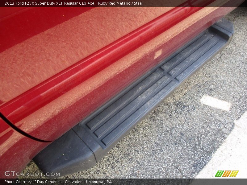 Ruby Red Metallic / Steel 2013 Ford F250 Super Duty XLT Regular Cab 4x4