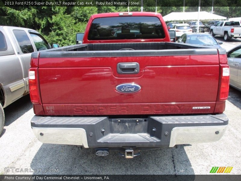 Ruby Red Metallic / Steel 2013 Ford F250 Super Duty XLT Regular Cab 4x4