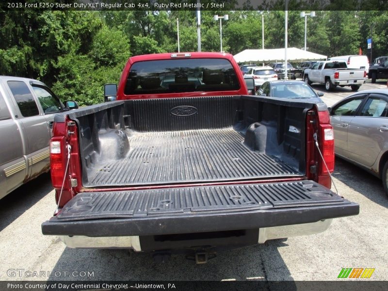 Ruby Red Metallic / Steel 2013 Ford F250 Super Duty XLT Regular Cab 4x4