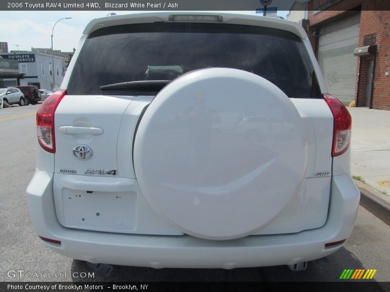 Blizzard White Pearl / Ash 2006 Toyota RAV4 Limited 4WD