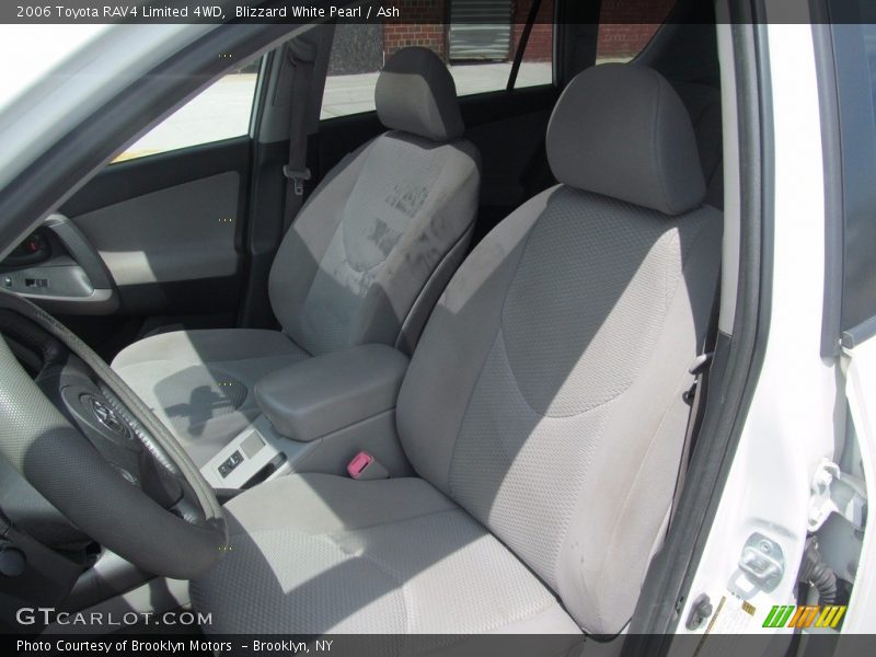 Blizzard White Pearl / Ash 2006 Toyota RAV4 Limited 4WD