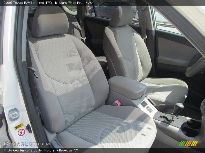 Blizzard White Pearl / Ash 2006 Toyota RAV4 Limited 4WD