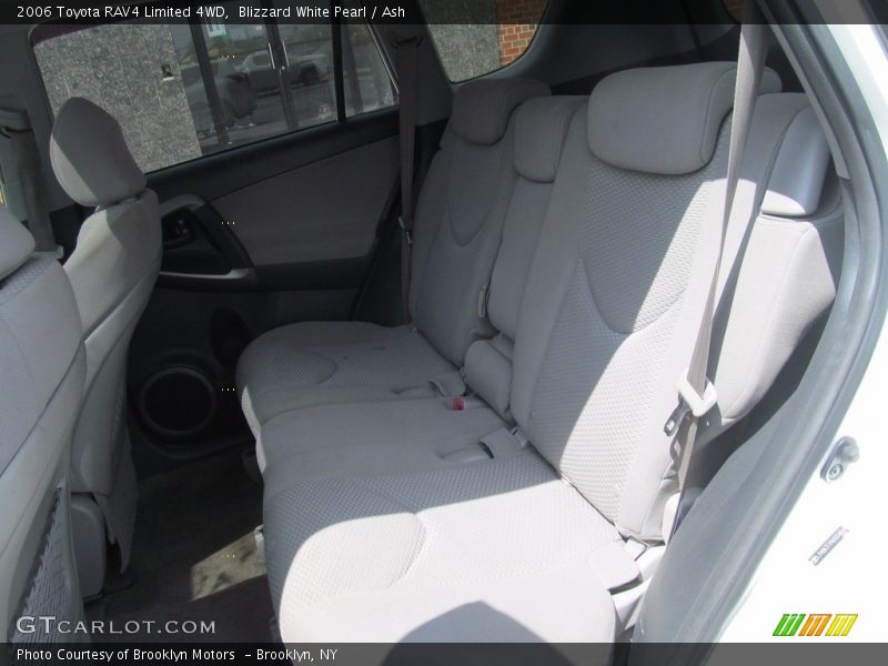 Blizzard White Pearl / Ash 2006 Toyota RAV4 Limited 4WD