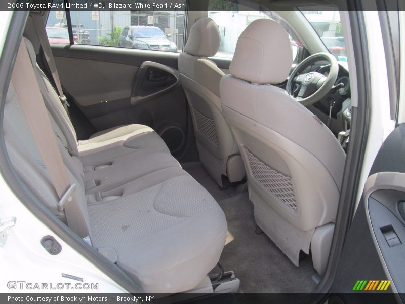 Blizzard White Pearl / Ash 2006 Toyota RAV4 Limited 4WD