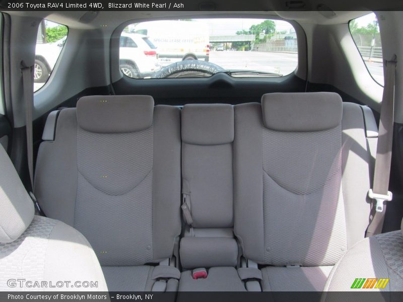 Blizzard White Pearl / Ash 2006 Toyota RAV4 Limited 4WD