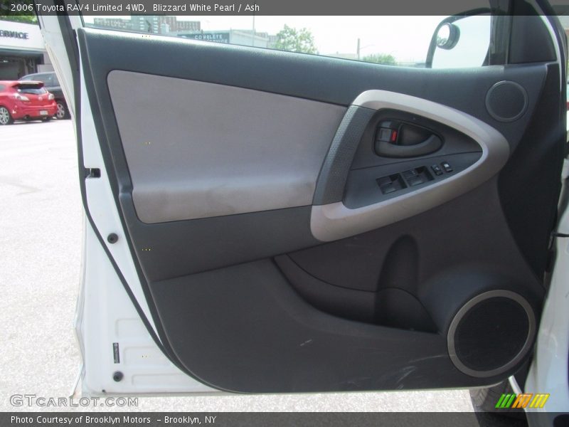 Blizzard White Pearl / Ash 2006 Toyota RAV4 Limited 4WD