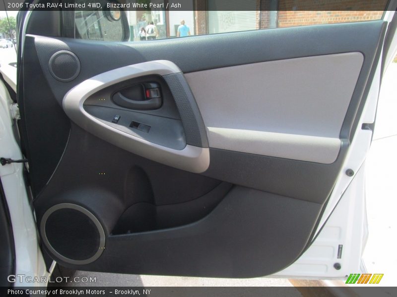 Blizzard White Pearl / Ash 2006 Toyota RAV4 Limited 4WD