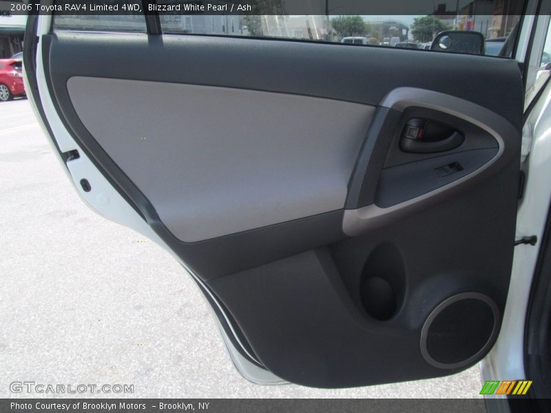 Blizzard White Pearl / Ash 2006 Toyota RAV4 Limited 4WD