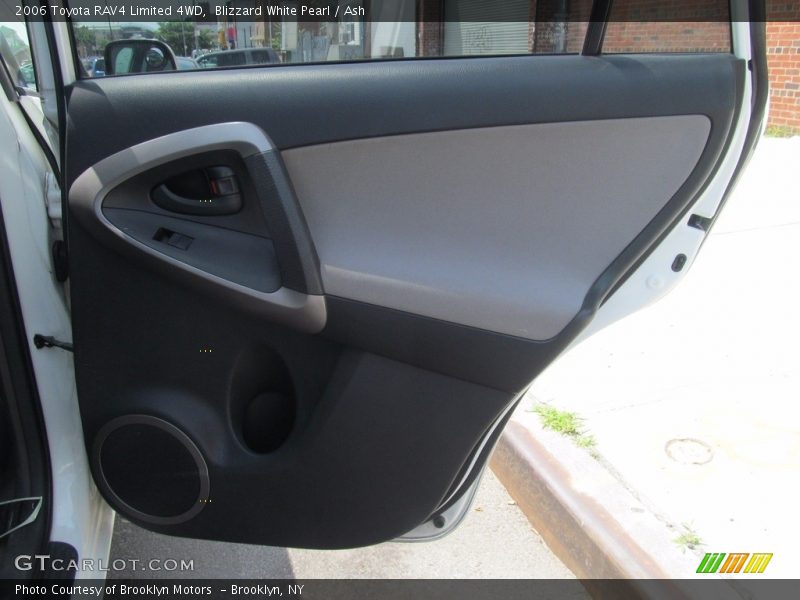 Blizzard White Pearl / Ash 2006 Toyota RAV4 Limited 4WD