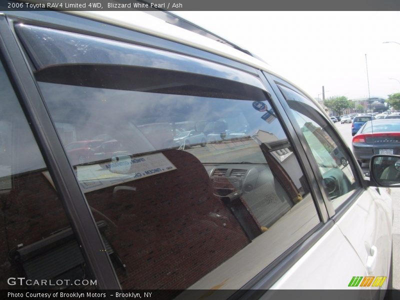 Blizzard White Pearl / Ash 2006 Toyota RAV4 Limited 4WD