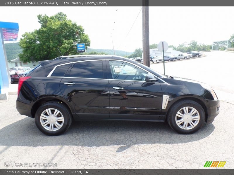 Black Raven / Ebony/Ebony 2016 Cadillac SRX Luxury AWD