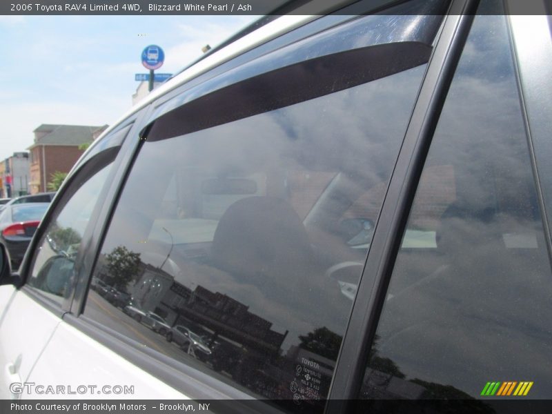 Blizzard White Pearl / Ash 2006 Toyota RAV4 Limited 4WD