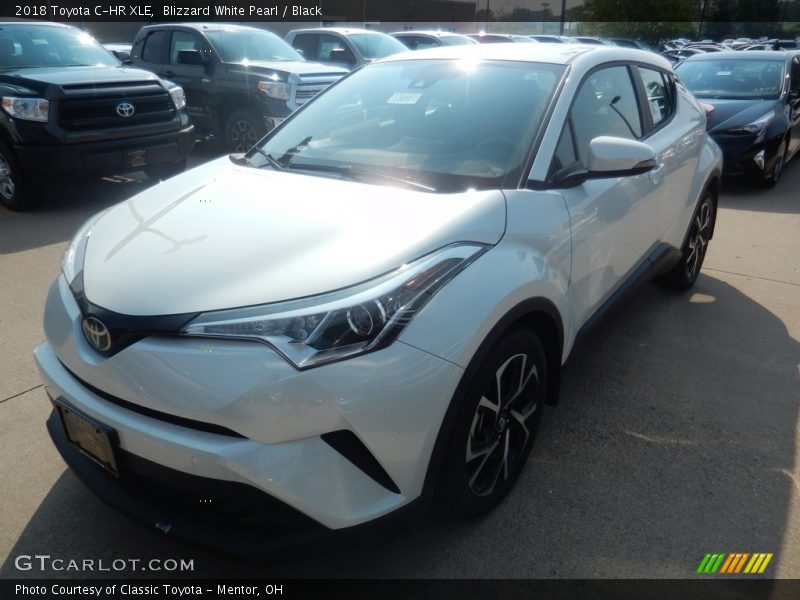 Blizzard White Pearl / Black 2018 Toyota C-HR XLE