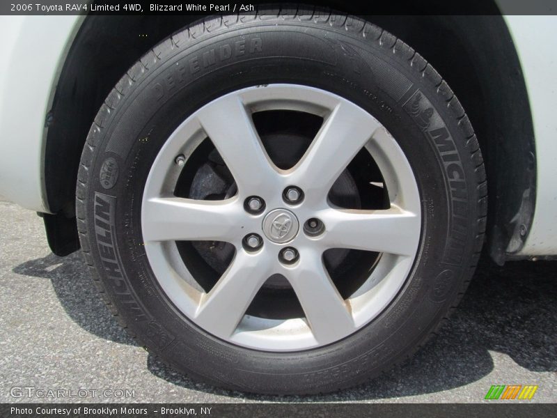 Blizzard White Pearl / Ash 2006 Toyota RAV4 Limited 4WD
