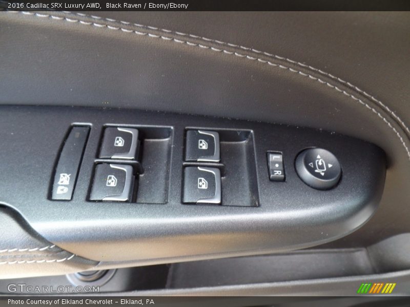 Black Raven / Ebony/Ebony 2016 Cadillac SRX Luxury AWD