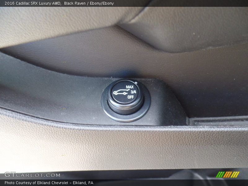 Black Raven / Ebony/Ebony 2016 Cadillac SRX Luxury AWD
