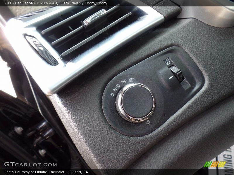 Black Raven / Ebony/Ebony 2016 Cadillac SRX Luxury AWD