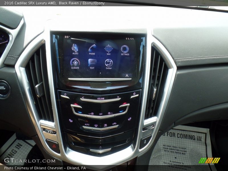 Black Raven / Ebony/Ebony 2016 Cadillac SRX Luxury AWD