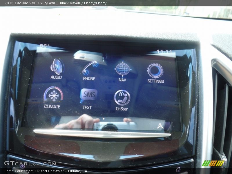 Black Raven / Ebony/Ebony 2016 Cadillac SRX Luxury AWD