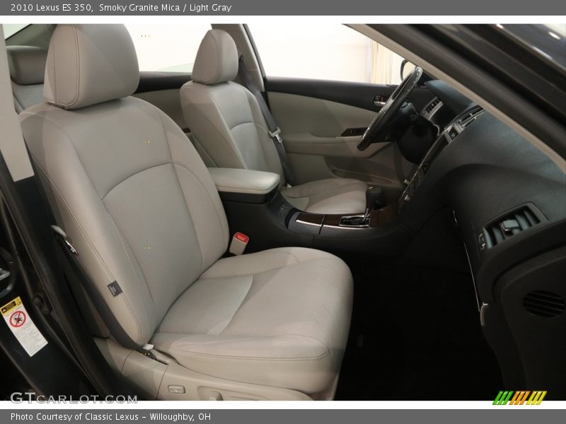 Smoky Granite Mica / Light Gray 2010 Lexus ES 350