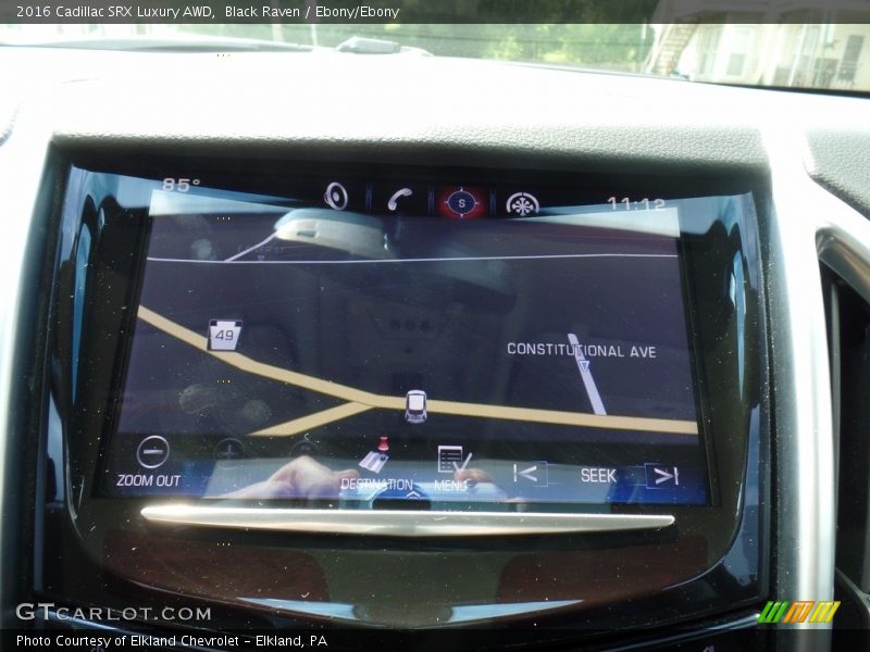 Black Raven / Ebony/Ebony 2016 Cadillac SRX Luxury AWD