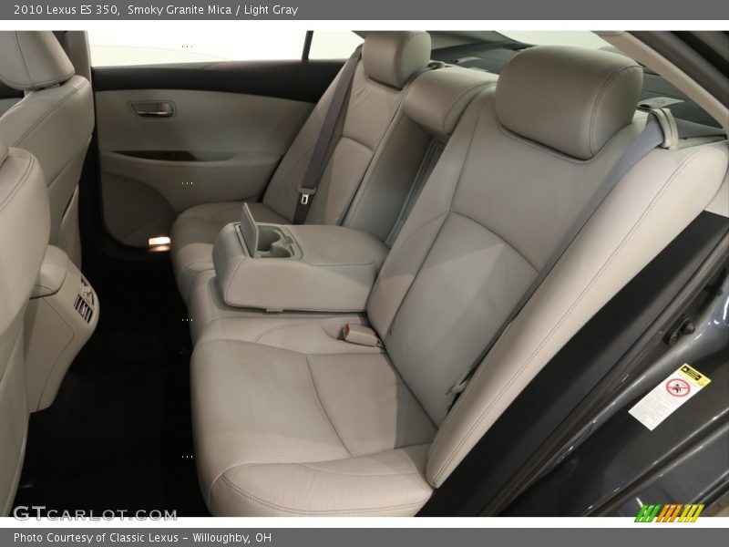 Smoky Granite Mica / Light Gray 2010 Lexus ES 350