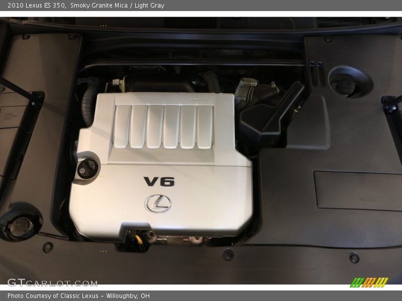 Smoky Granite Mica / Light Gray 2010 Lexus ES 350