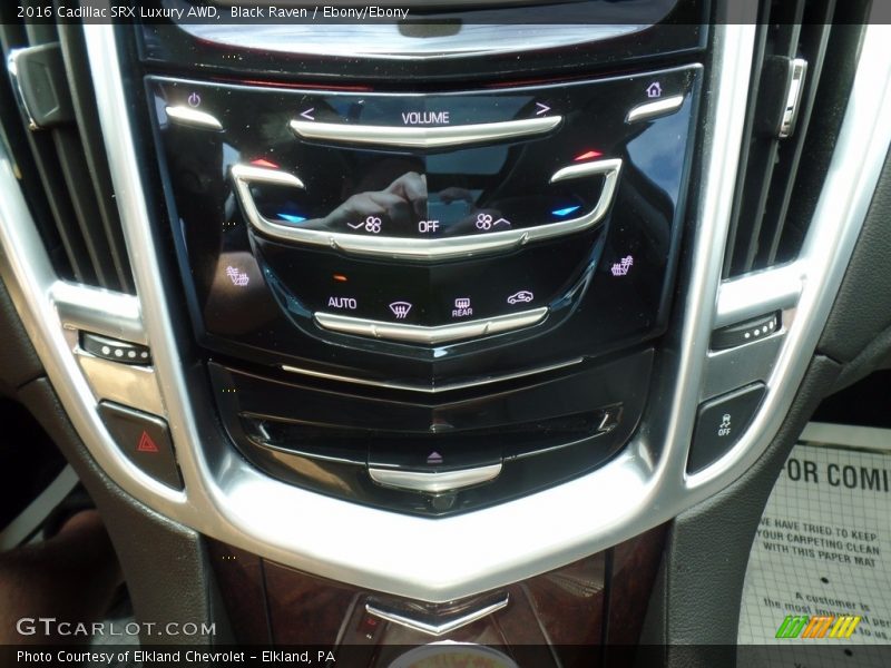 Black Raven / Ebony/Ebony 2016 Cadillac SRX Luxury AWD