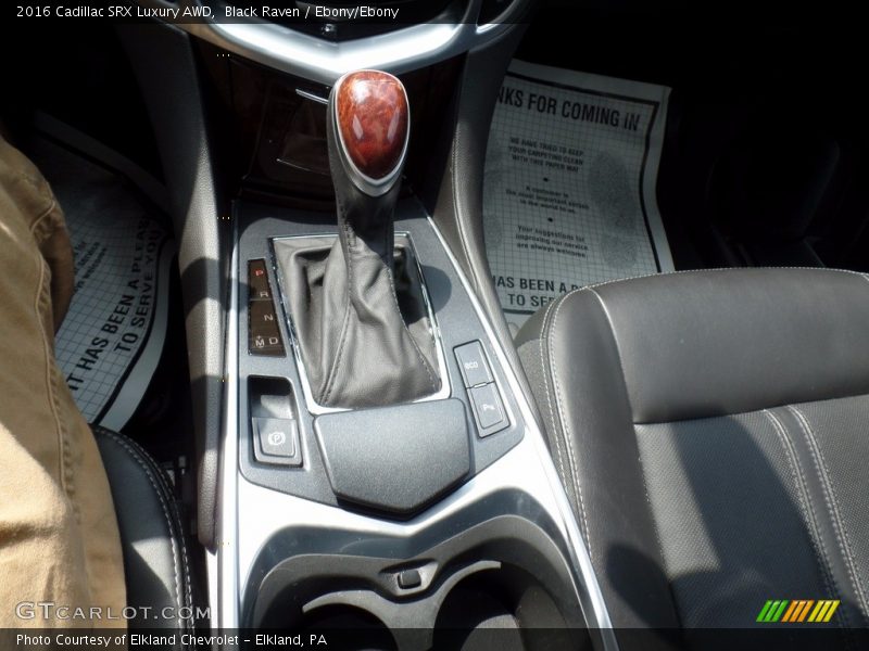 Black Raven / Ebony/Ebony 2016 Cadillac SRX Luxury AWD