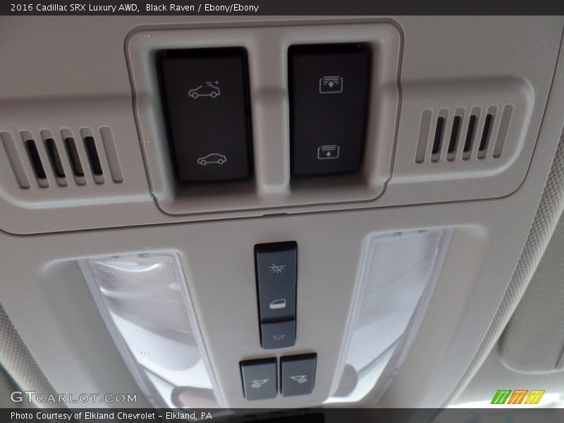 Black Raven / Ebony/Ebony 2016 Cadillac SRX Luxury AWD