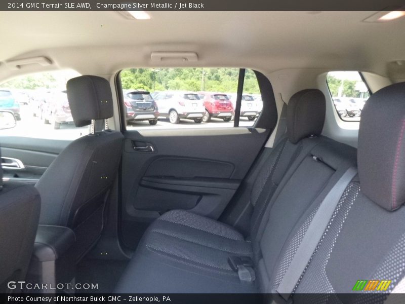 Champagne Silver Metallic / Jet Black 2014 GMC Terrain SLE AWD