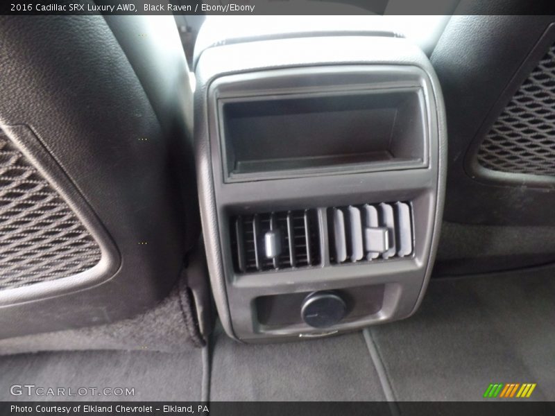 Black Raven / Ebony/Ebony 2016 Cadillac SRX Luxury AWD