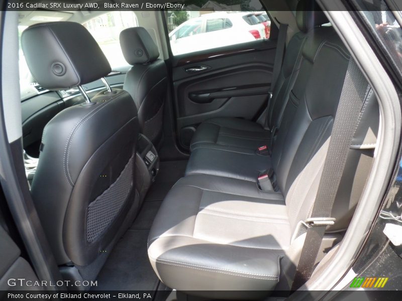 Black Raven / Ebony/Ebony 2016 Cadillac SRX Luxury AWD