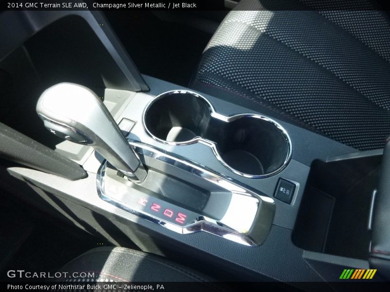 Champagne Silver Metallic / Jet Black 2014 GMC Terrain SLE AWD