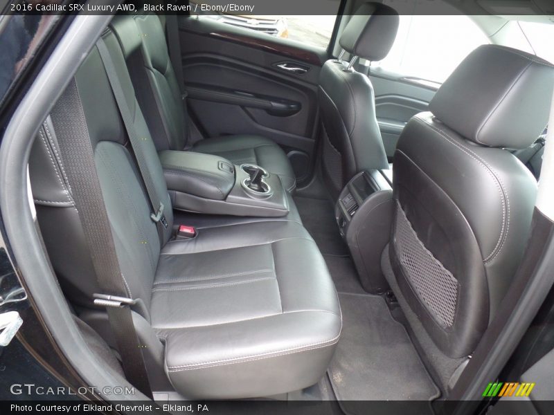 Black Raven / Ebony/Ebony 2016 Cadillac SRX Luxury AWD