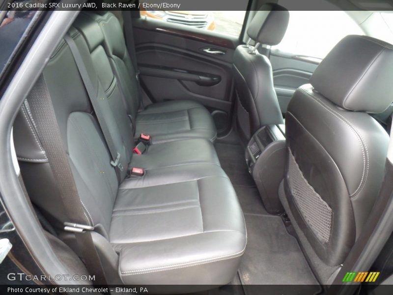Black Raven / Ebony/Ebony 2016 Cadillac SRX Luxury AWD