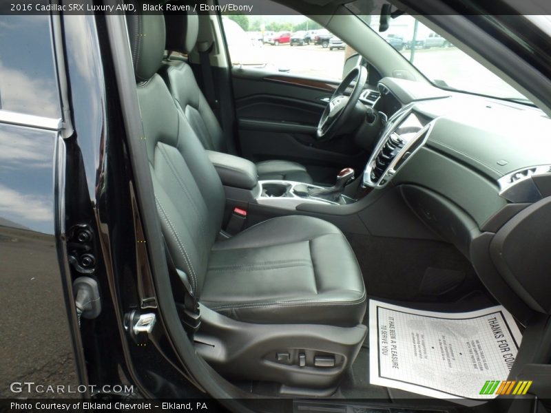 Black Raven / Ebony/Ebony 2016 Cadillac SRX Luxury AWD