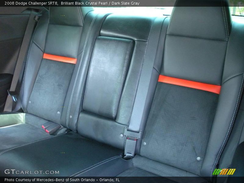 Brilliant Black Crystal Pearl / Dark Slate Gray 2008 Dodge Challenger SRT8