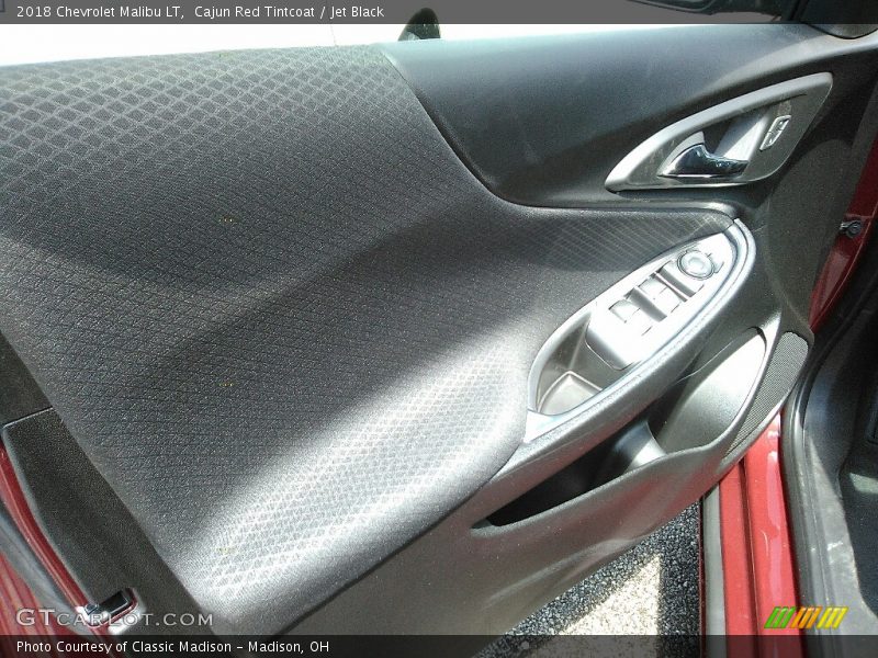 Cajun Red Tintcoat / Jet Black 2018 Chevrolet Malibu LT