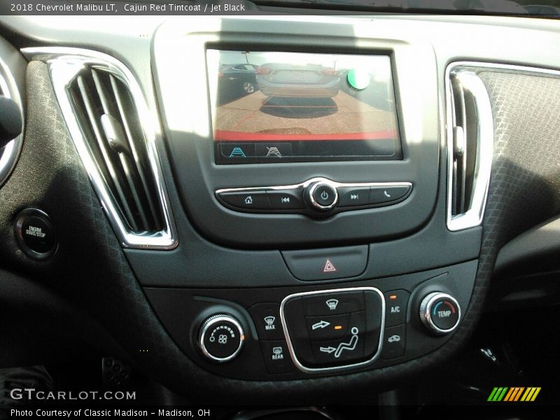 Cajun Red Tintcoat / Jet Black 2018 Chevrolet Malibu LT