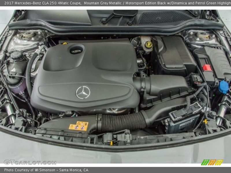  2017 CLA 250 4Matic Coupe Engine - 2.0 Liter Twin-Turbocharged DOHC 16-Valve VVT 4 Cylinder