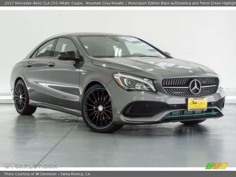 Front 3/4 View of 2017 CLA 250 4Matic Coupe