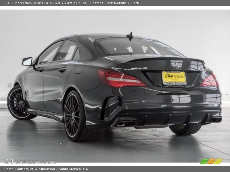 Cosmos Black Metallic / Black 2017 Mercedes-Benz CLA 45 AMG 4Matic Coupe