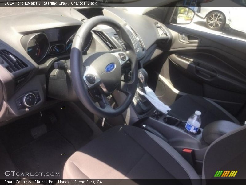 Sterling Gray / Charcoal Black 2014 Ford Escape S