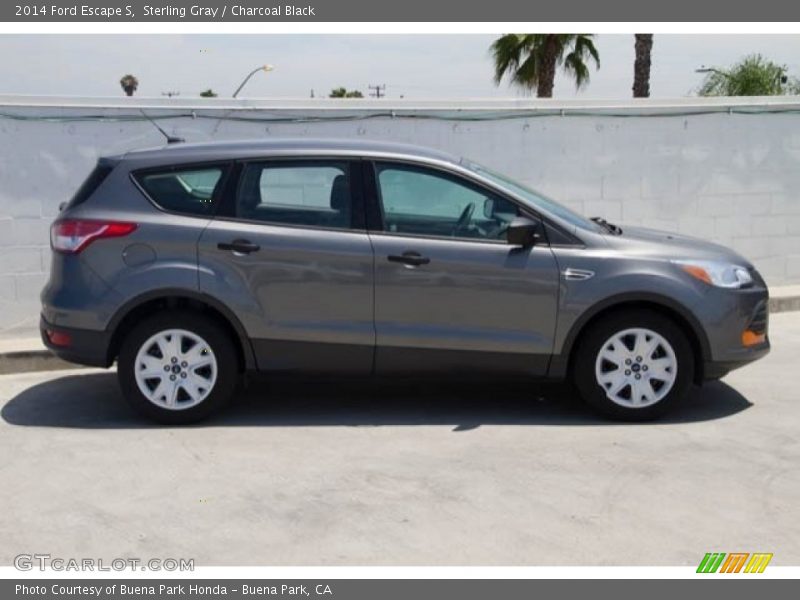 Sterling Gray / Charcoal Black 2014 Ford Escape S