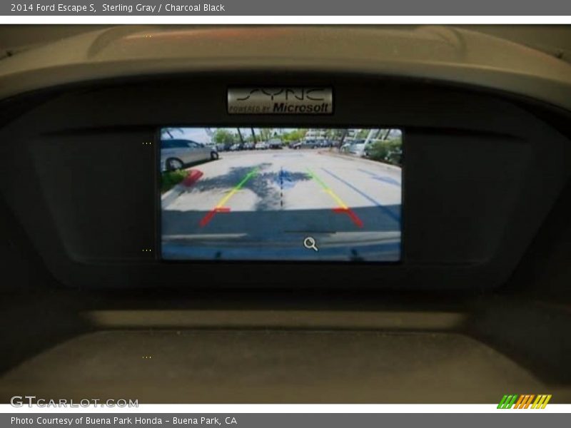 Sterling Gray / Charcoal Black 2014 Ford Escape S