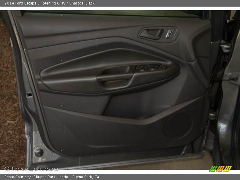 Sterling Gray / Charcoal Black 2014 Ford Escape S