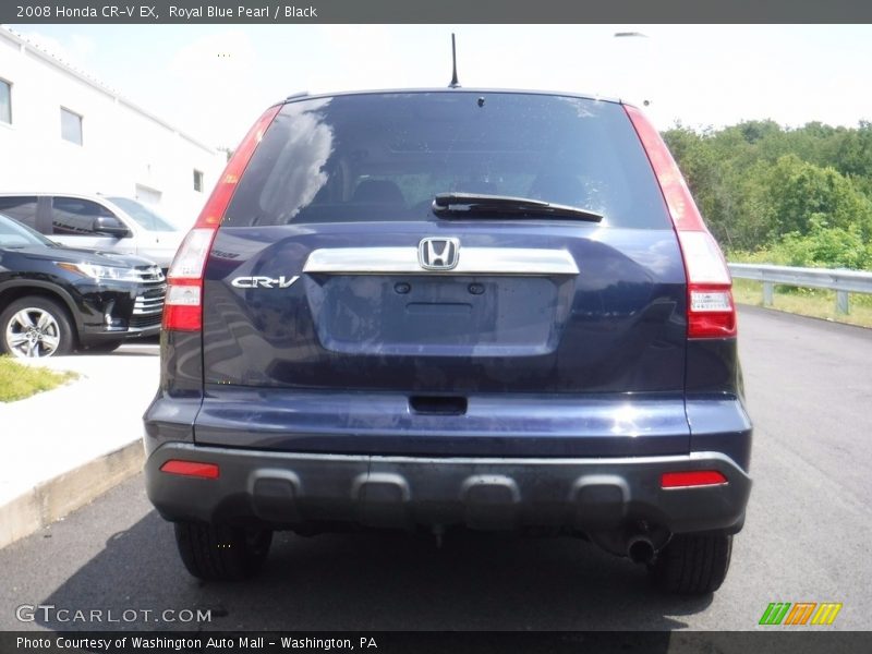 Royal Blue Pearl / Black 2008 Honda CR-V EX